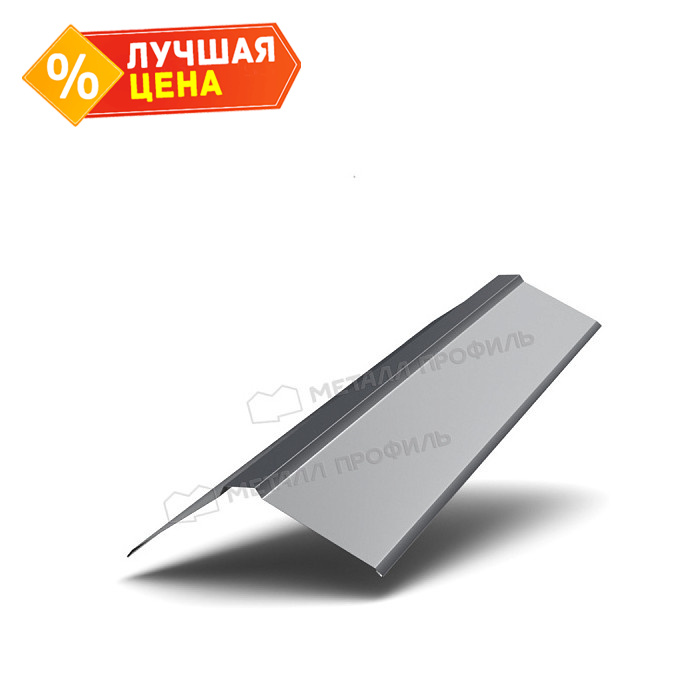 Планка конька плоского 120х120х2000 (PURMAN-20-7024-0.5)