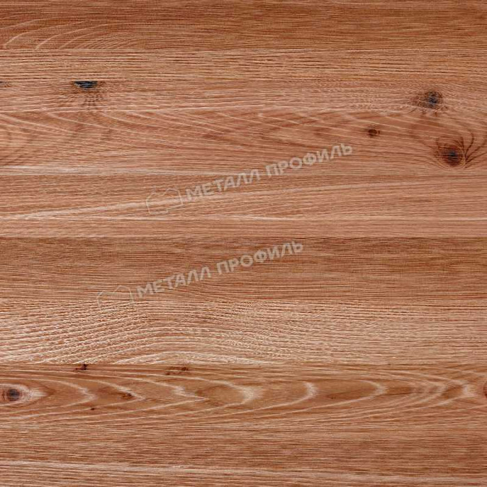 Планка карнизного свеса 200х30х2000 (ECOSTEEL_T-01-Кедр-0.5)