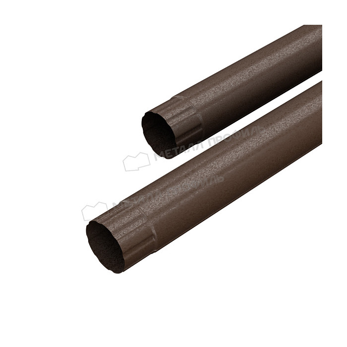 Труба соединительная МЕТАЛЛ ПРОФИЛЬ Foramina PUR D100х1000 Ral 3005